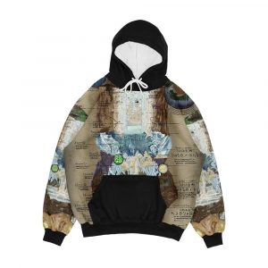 Made In Abyss Abyss Chart Men's All-Over-Print Hoodie