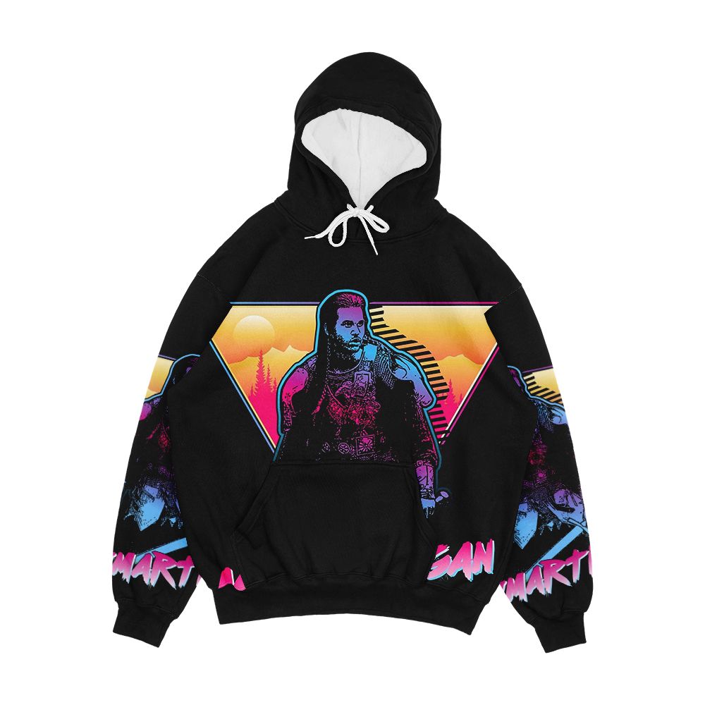 Madmartigan Outrun Style Men's All-Over-Print Hoodie