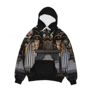 Main Organ St Emmeram Regensburg Men's All-Over-Print Hoodie