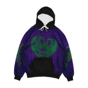 Mal Dragon Men's All-Over-Print Hoodie