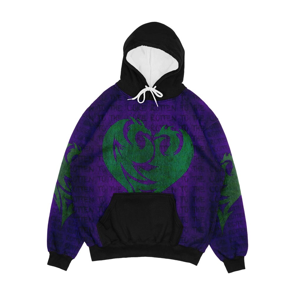 Mal Dragon Men's All-Over-Print Hoodie