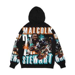 Alternative view of Malcolm Stewart 27 Motocross Supercross Supercross Champion Superstar Sundays Tshirt Men's All-Over-Print Hoodie
