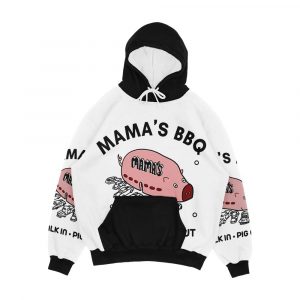 Mama s Bbq Always Sunny In Philadelphia Walk In Pig Out Men's All-Over-Print Hoodie
