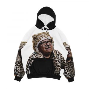 Man Cheetah Men's All-Over-Print Hoodie