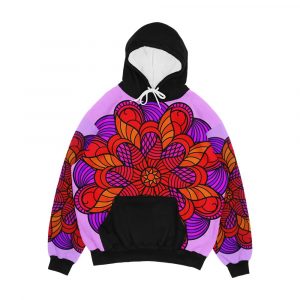 Mandala 16 Men's All-Over-Print Hoodie