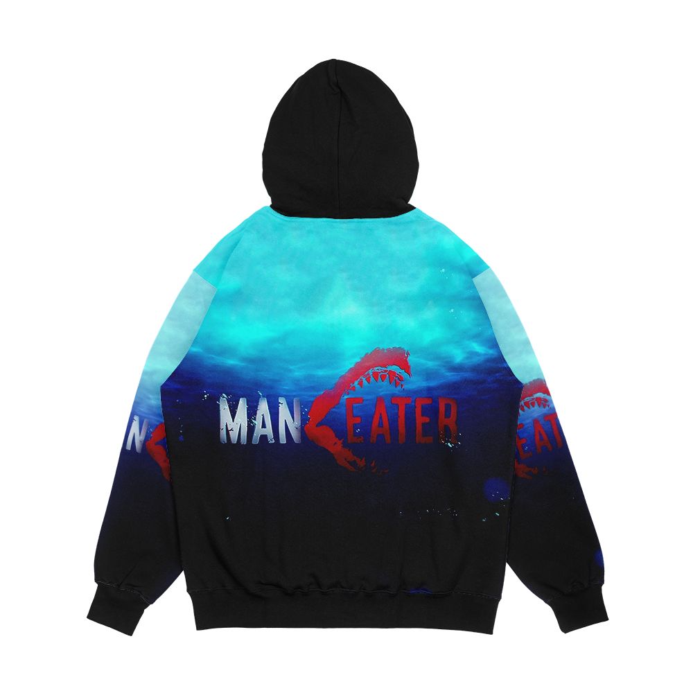 Maneater Survival Men's All-Over-Print Hoodie - Image 2