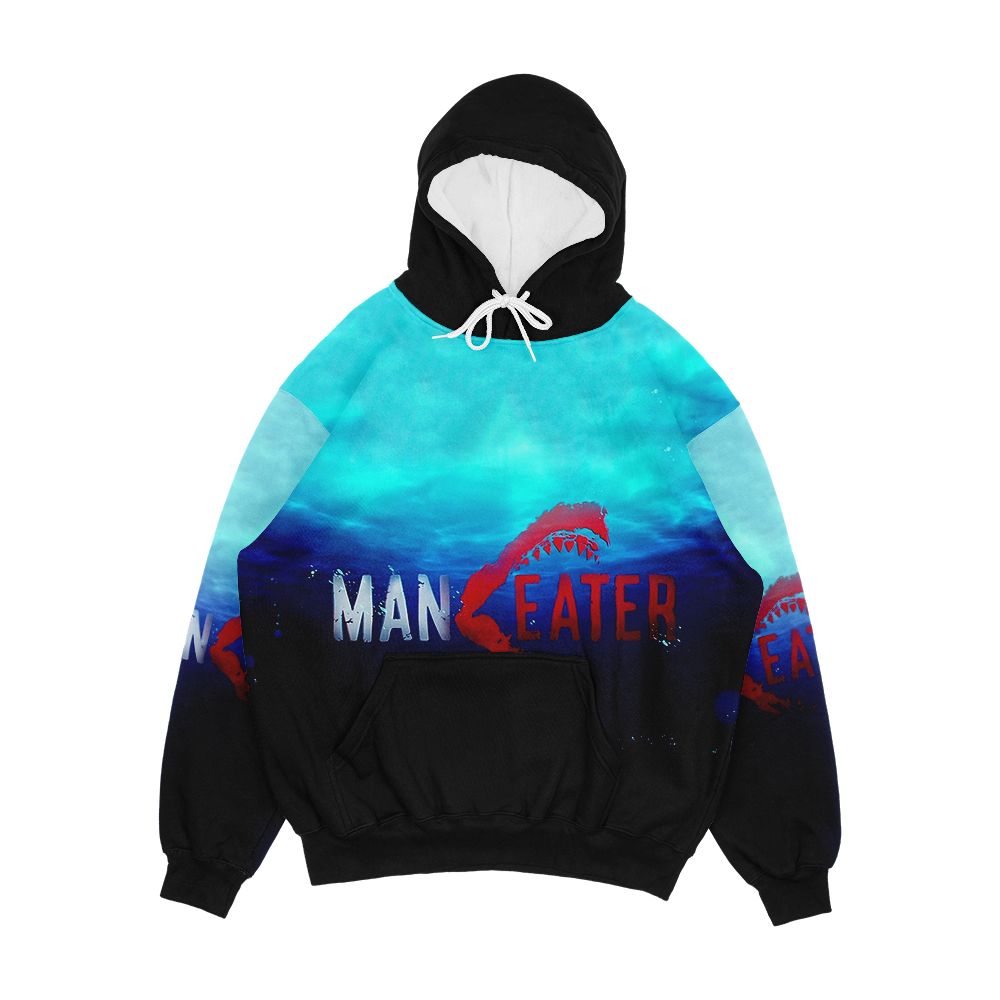 Maneater Survival Men's All-Over-Print Hoodie