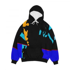 Manhunter Men's All-Over-Print Hoodie