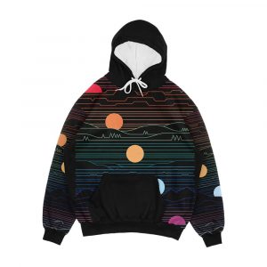 Many Lands Under One Sun Men's All-Over-Print Hoodie