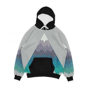 Many Mountains Men's All-Over-Print Hoodie