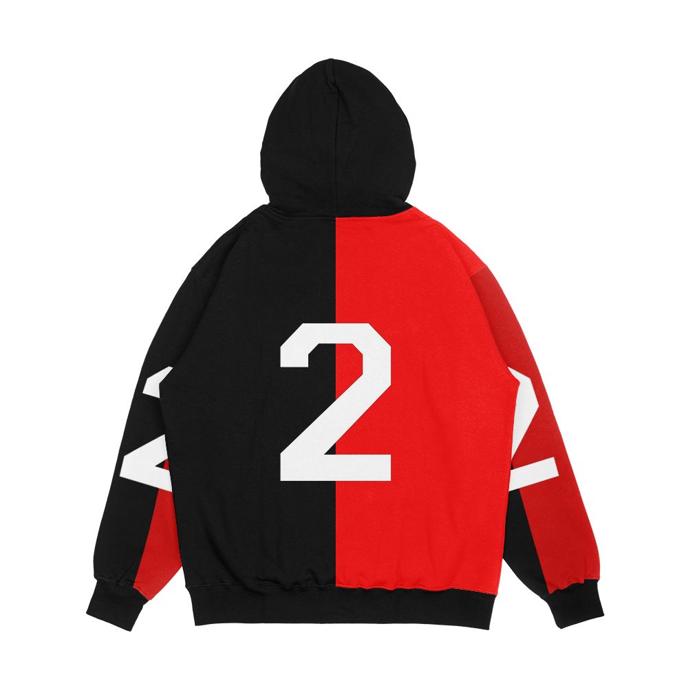 Marcelo Bielsa s Newell s Old Boys Jersey Men's All-Over-Print Hoodie - Image 2