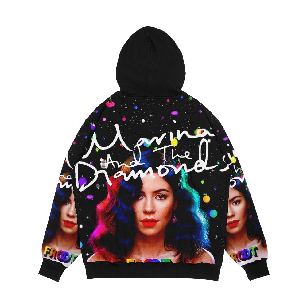 Marina And The Diamonds Froot Men's All-Over-Print Hoodie - Image 2