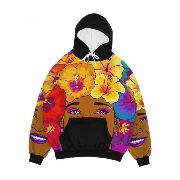 Marsha Johnson Hero And Icon Men's All-Over-Print Hoodie