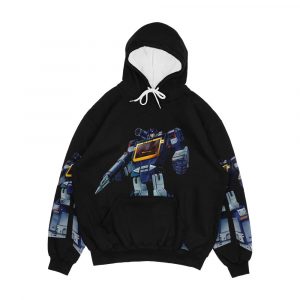 Masterpiece Soundwave Transparent Background Men's All-Over-Print Hoodie