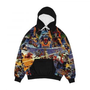 Masters Of The Universe Men's All-Over-Print Hoodie
