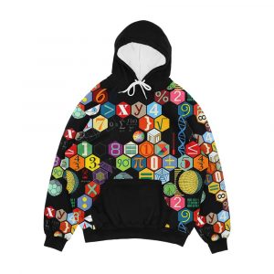 Math In Black Men's All-Over-Print Hoodie