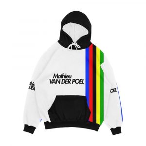 Mathieu Van Der Poel World Champs Men's All-Over-Print Hoodie