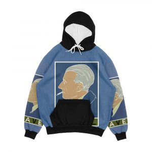 Maurice Ravel Men's All-Over-Print Hoodie