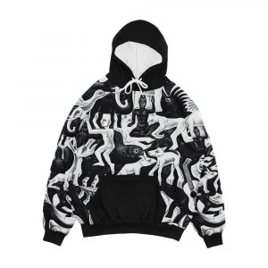 Maurits Cornelis Escher Mosaic Ii Men's All-Over-Print Hoodie