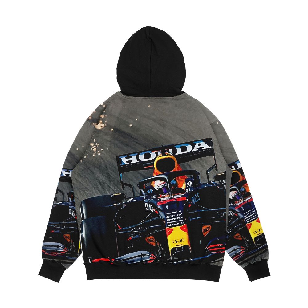Max Verstappen Sparks F1 2022 Men's All-Over-Print Hoodie - Image 2