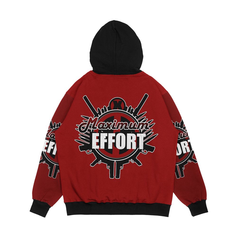 Maximum Effort Men's All-Over-Print Hoodie - Image 2