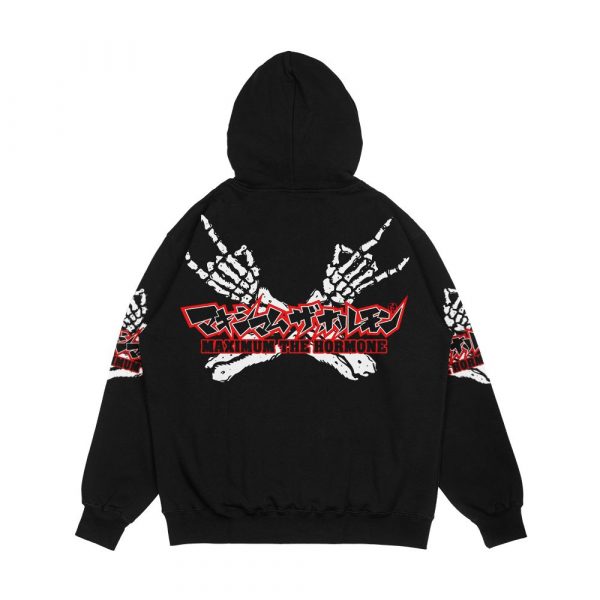 Maximum The Hormone Classic Men's All-Over-Print Hoodie - Image 2