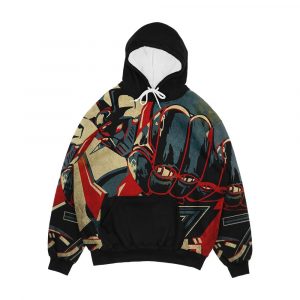 Mazinger Z Men's All-Over-Print Hoodie
