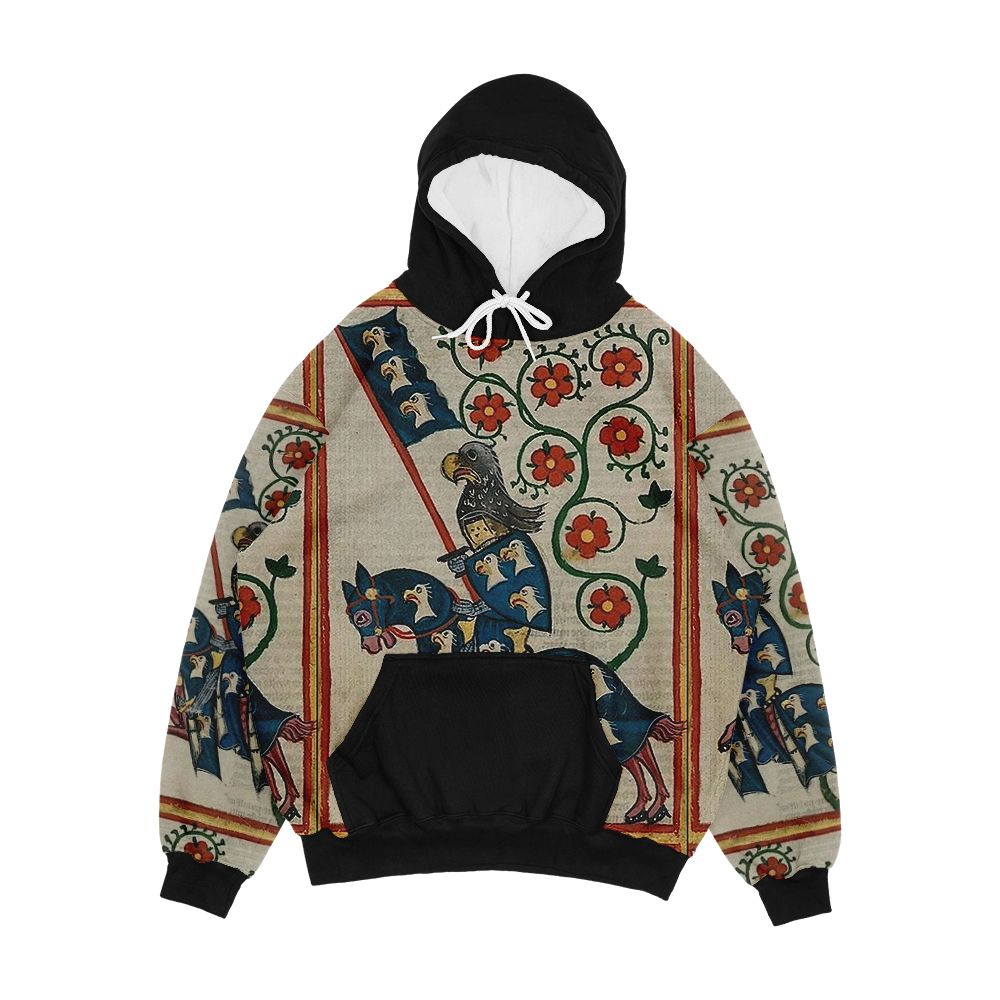 Medieval Knight Men's All-Over-Print Hoodie