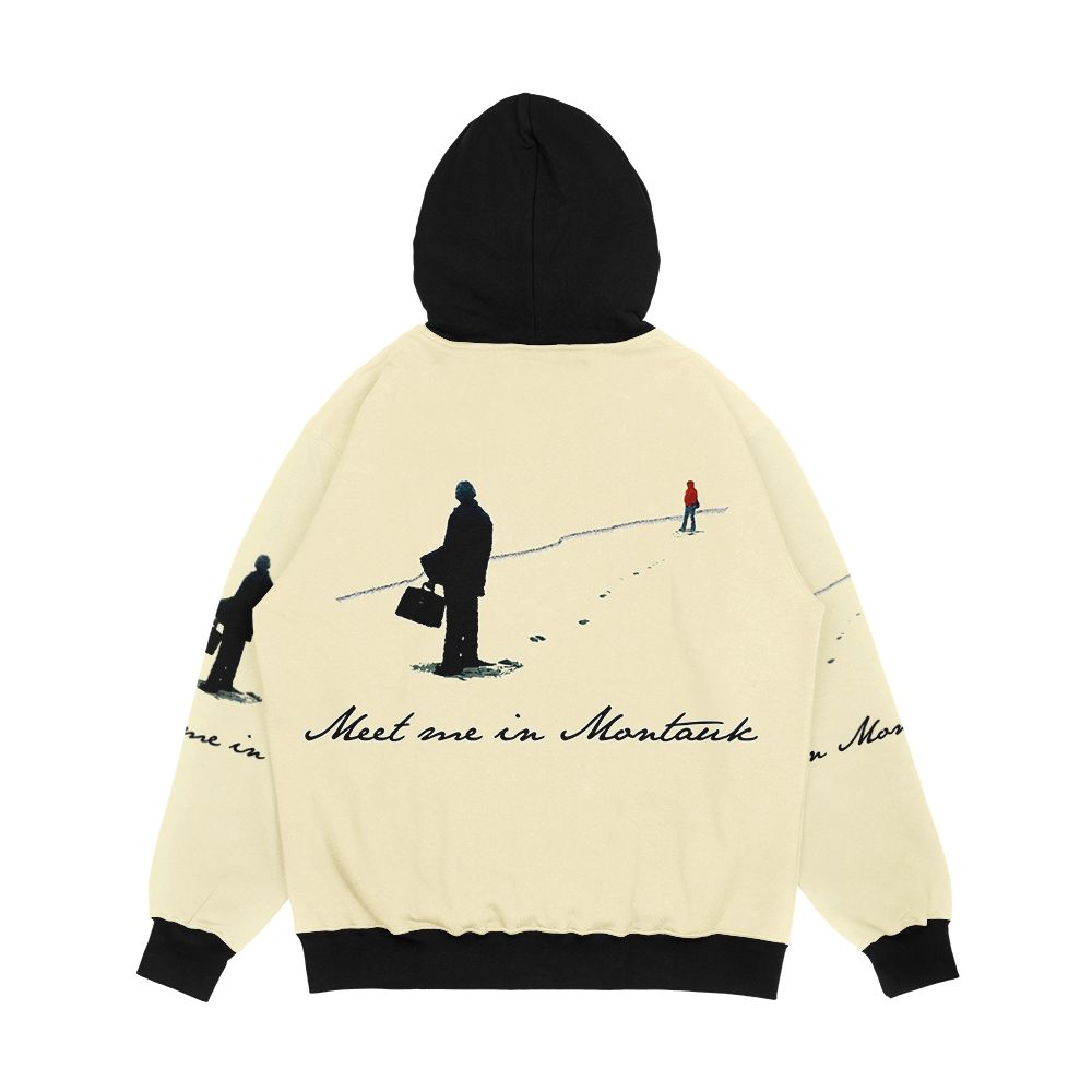 Meet Me In Montauk Men's All-Over-Print Hoodie - Image 2