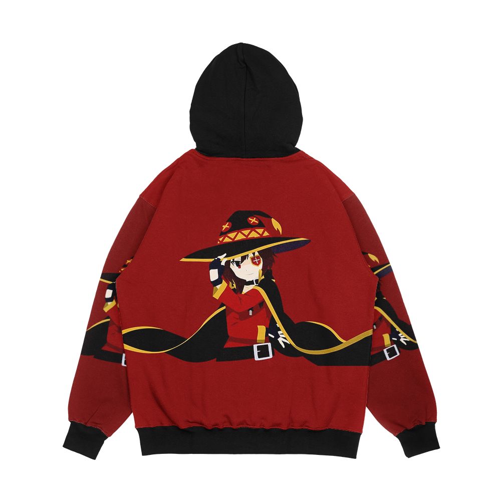 Megumin Men's All-Over-Print Hoodie - Image 2