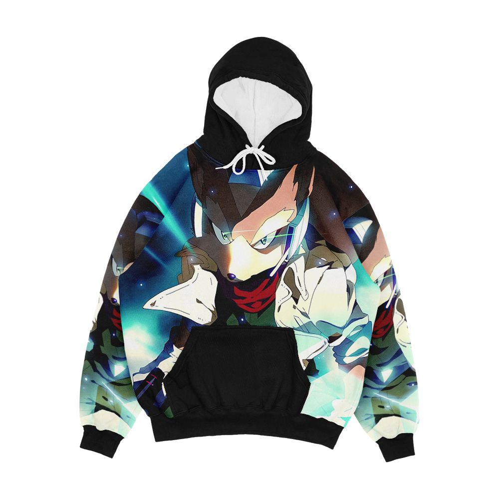 Melee Fox Neutral Men's All-Over-Print Hoodie