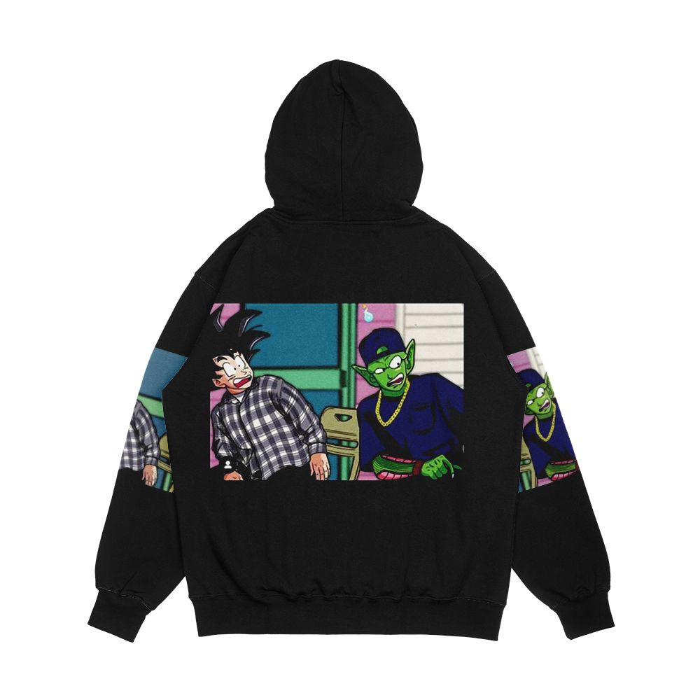 Mens Womens Kids Dragon Ball Z Friday Men's All-Over-Print Hoodie - Image 2