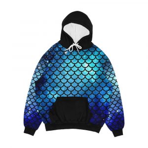 Mermaid Tail Men's All-Over-Print Hoodie