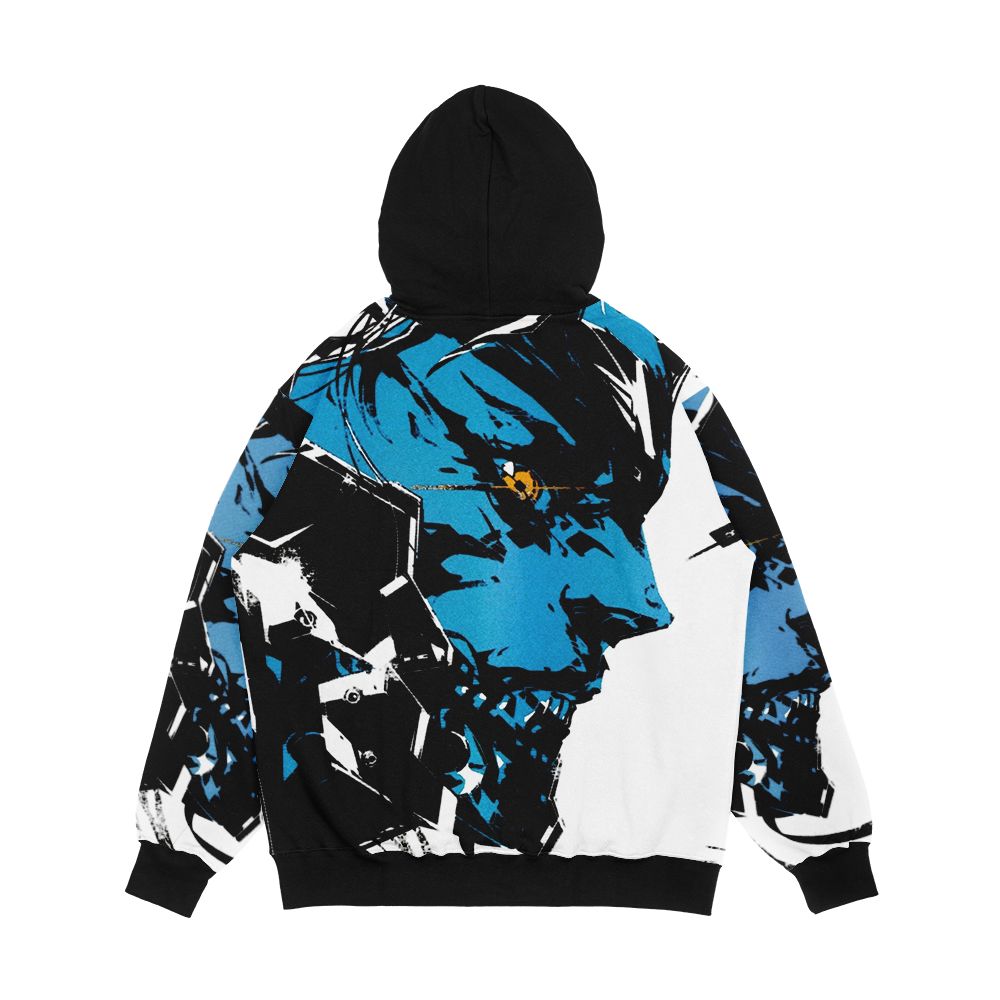 Metal Gear Rising Revengeance Artbook Raiden Men's All-Over-Print Hoodie - Image 2