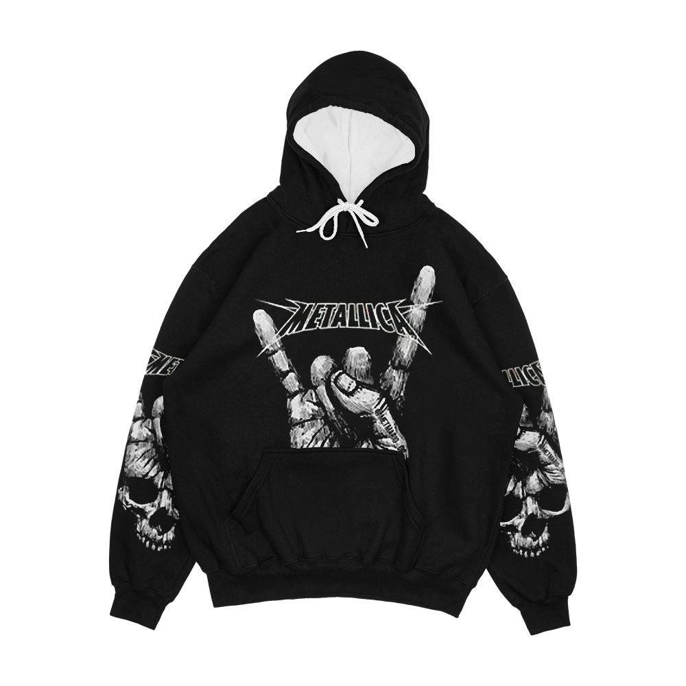 Metalica Best Trending Logo Graphic Men's All-Over-Print Hoodie