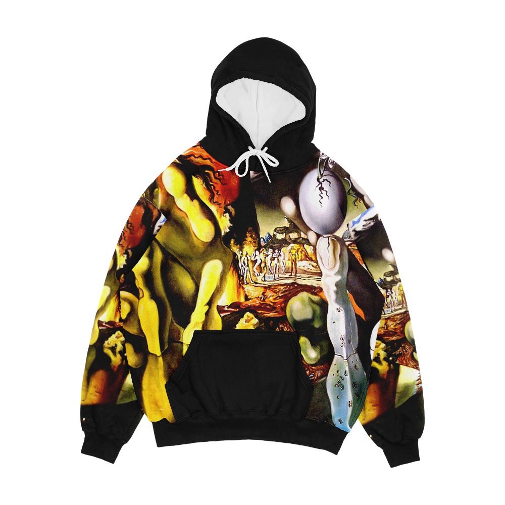 Metamorphosis Of Narcissus Salvador Dali Men's All-Over-Print Hoodie