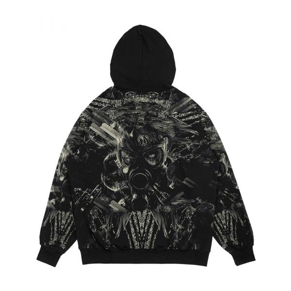 Metro Last Light Abstract Men's All-Over-Print Hoodie - Image 2