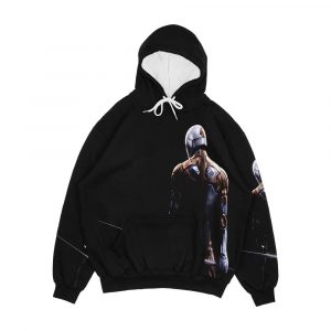 Mgs Gray Fox Men's All-Over-Print Hoodie