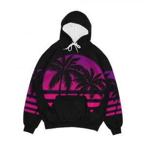 Miami Wave Men's All-Over-Print Hoodie