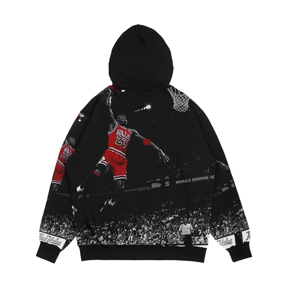 Michael Jordan Chicago Bulls Men's All-Over-Print Hoodie - Image 2