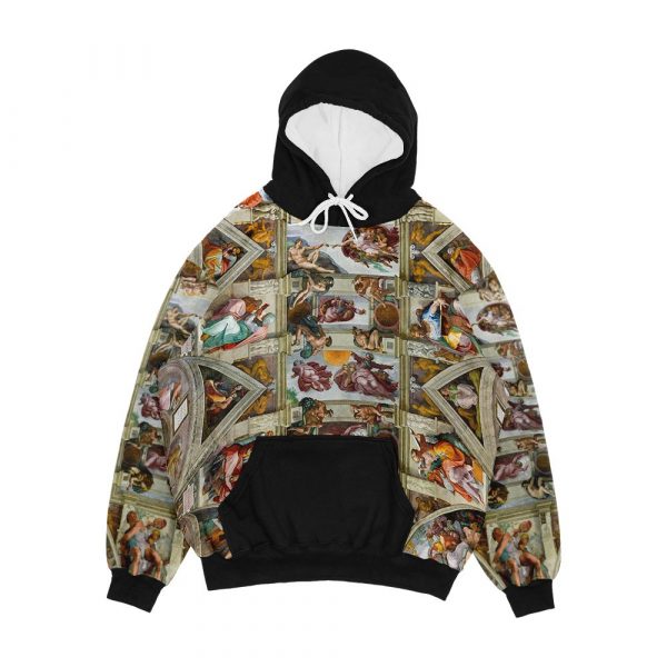 Michelangelo The Sistine Chapel Men's All-Over-Print Hoodie
