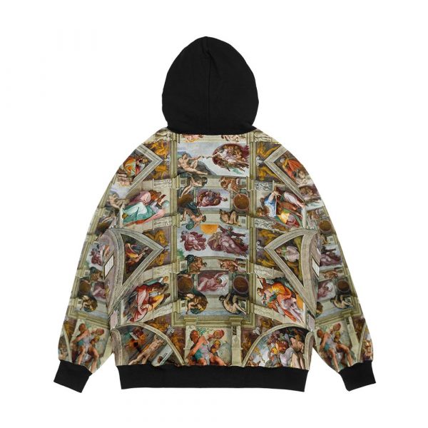 Michelangelo The Sistine Chapel Men's All-Over-Print Hoodie - Image 2