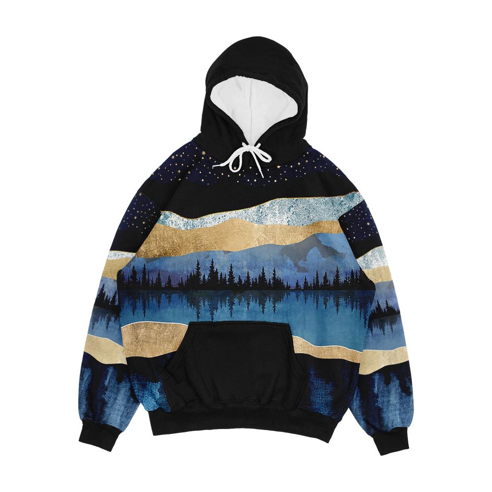 Midnight Lake Men's All-Over-Print Hoodie