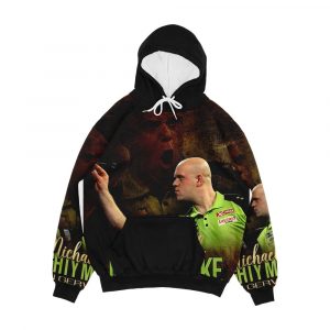 Mighty Mike Darts Player Men's All-Over-Print Hoodie