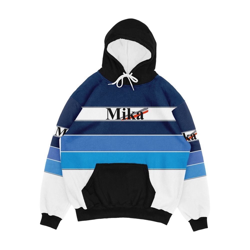 Mika Hakkinen Helmet Men's All-Over-Print Hoodie