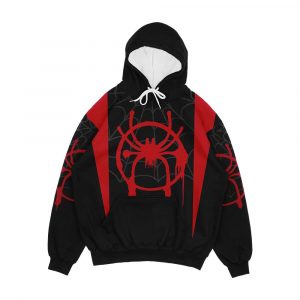 Miles Morales Costume Into The Spider Verse Men's All-Over-Print Hoodie