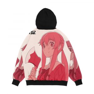 Alternative view of Mirai Nikki Men's All-Over-Print Hoodie