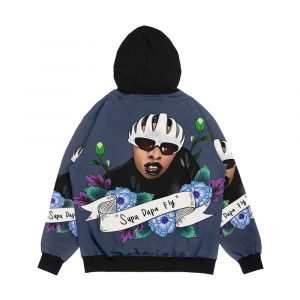 Alternative view of Missy Elliot Is Supa Dupa Fly Men's All-Over-Print Hoodie