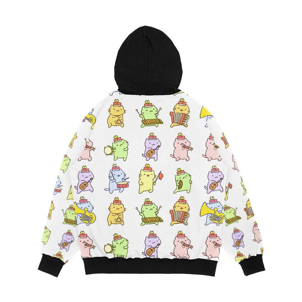 Mitchiri Neko Men's All-Over-Print Hoodie - Image 2
