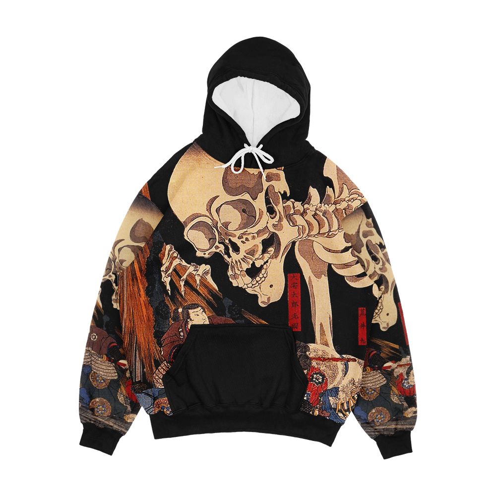 Mitsukuni Defying The Skeleton Spectre Men's All-Over-Print Hoodie